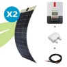 Kit solaire flexible 290W 12V-24V van / camping-car / bateau