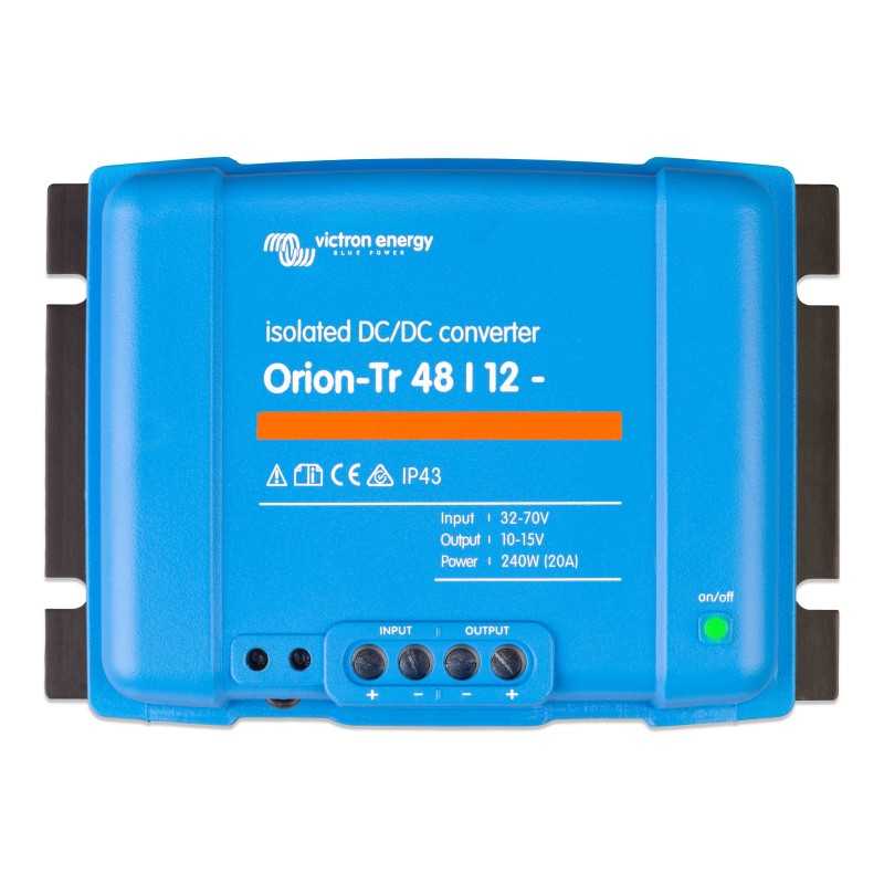 Convertisseur Orion-Tr 48V-12V 30A Galvanisé DC/DC (360W) Convertisseur Orion-Tr 48V-12V 30A Galvanisé DC/DC (360W)