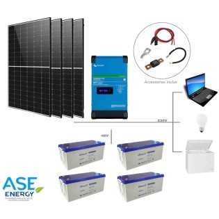 Kit solaire autonome 1700W 24V-230V easysolar