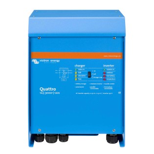 Convertisseur / chargeur pur sinus 3000VA Quattro Victron energy