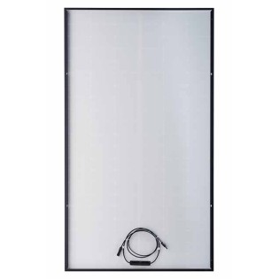 Panneau solaire 390W Half-Cut cadre noir monocristallin