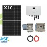 Kit solaire autoconsommation 4250W onduleur central Sungrow