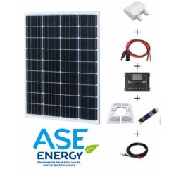 Kit solaire 110W 12V van / camping-car / bateau