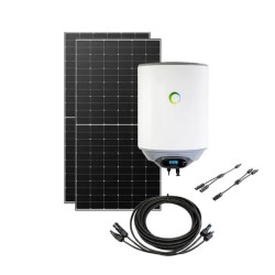 Kit solaire chauffe-eau photovoltaïque 30L Offgrid 820Wc