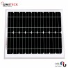 Mini panneau solaire Uniteck 10W 12V monocristallin