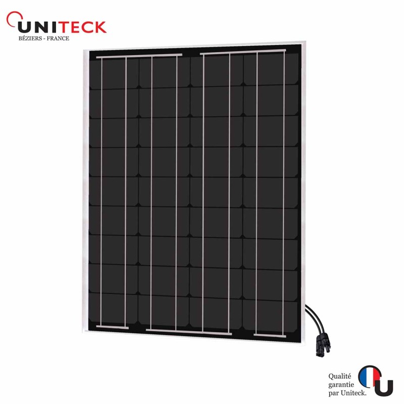 Panneau solaire 50W 24V monocristalin Uniteck Panneau solaire 50W 24V monocristalin Uniteck