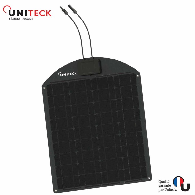 Panneau solaire souple 50W 12V monocristallin Uniteck Panneau solaire souple 50W 12V monocristallin Uniteck