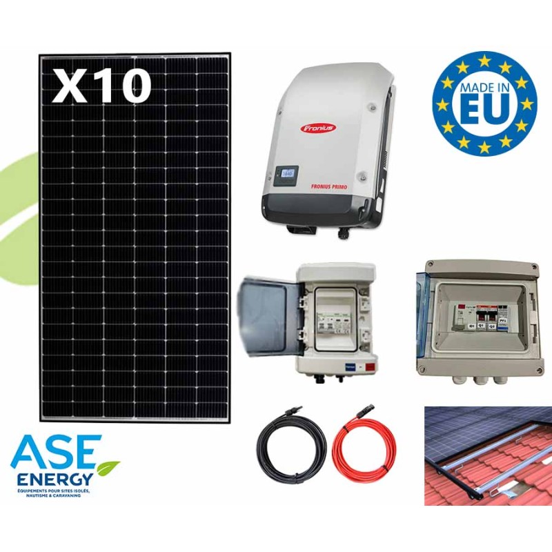 Kit solaire autoconsommation onduleur 4000W - Europe - Bas carbone Kit solaire autoconsommation onduleur 4000W - Europe - Bas carbone
