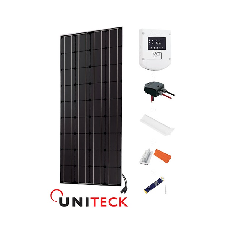 Kit solaire 150W 12V camping-car Uniteck Kit solaire 150W 12V camping-car Uniteck