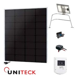 Kit solaire bateau 55W 12V back-contact Uniteck