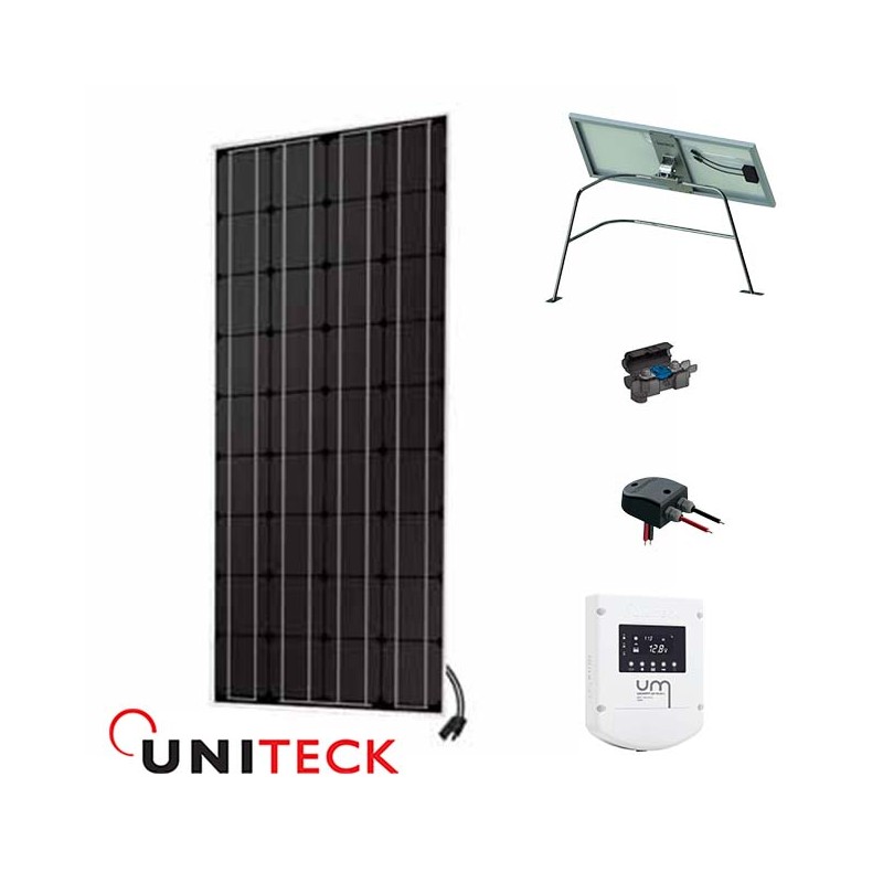 Kit solaire bateau 100W 12V Uniteck Kit solaire bateau 100W 12V Uniteck