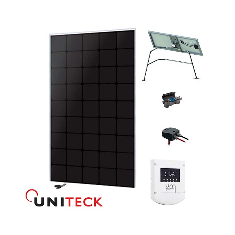 Kit solaire bateau 120W 12V back-contact Uniteck Kit solaire bateau 120W 12V back-contact Uniteck