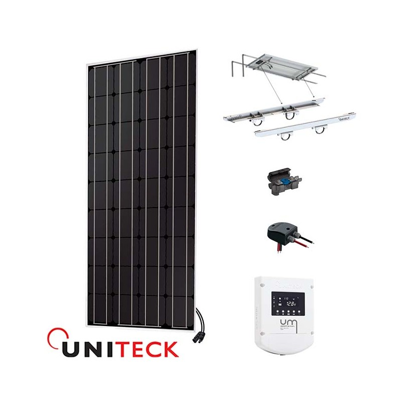 Kit solaire bateau 150W 12V Uniteck Kit solaire bateau 150W 12V Uniteck
