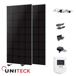 Kit solaire bateau 240W 12V back-contact inclinable Uniteck