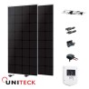 Kit solaire bateau 240W 12V back-contact inclinable Uniteck