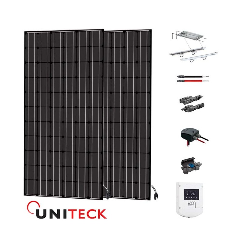 Kit solaire bateau 600W 12V Uniteck Kit solaire bateau 600W 12V Uniteck