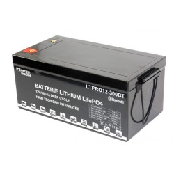 Batterie Lithium 300Ah 12V BMS Bluetooth 250A Energie Mobile