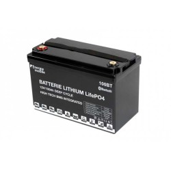 Batterie Lithium 100Ah 24V BMS Bluetooth 250A Energie Mobile