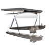 Support nautisme 100BM pour panneau solaire