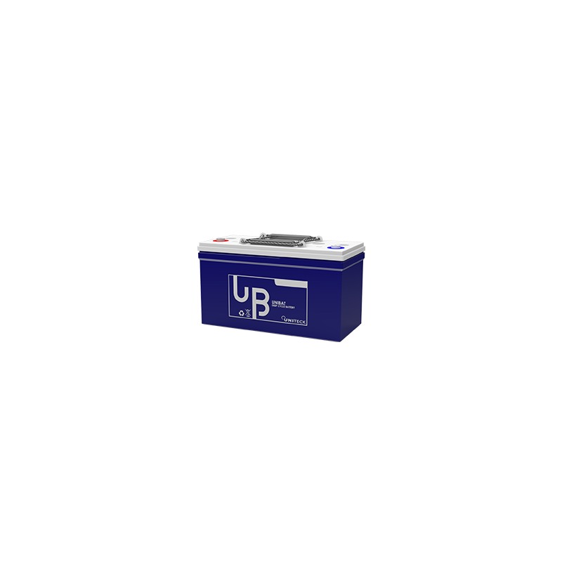 Batterie solaire 100Ah GEL plomb/carbone 12V Uniteck