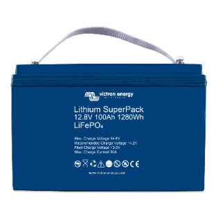 Batterie Lithium 100Ah 12V Superpack Victron Bms intégré