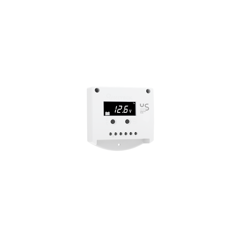 Régulateur de charge solaire 20A PWM 12/24V Uniteck