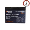Batterie Lithium 100Ah 12V compacte BMS 100A Bluetooth Energie Mobile