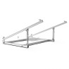Fixation sol et balcon pour panneau solaire 300W à 500W