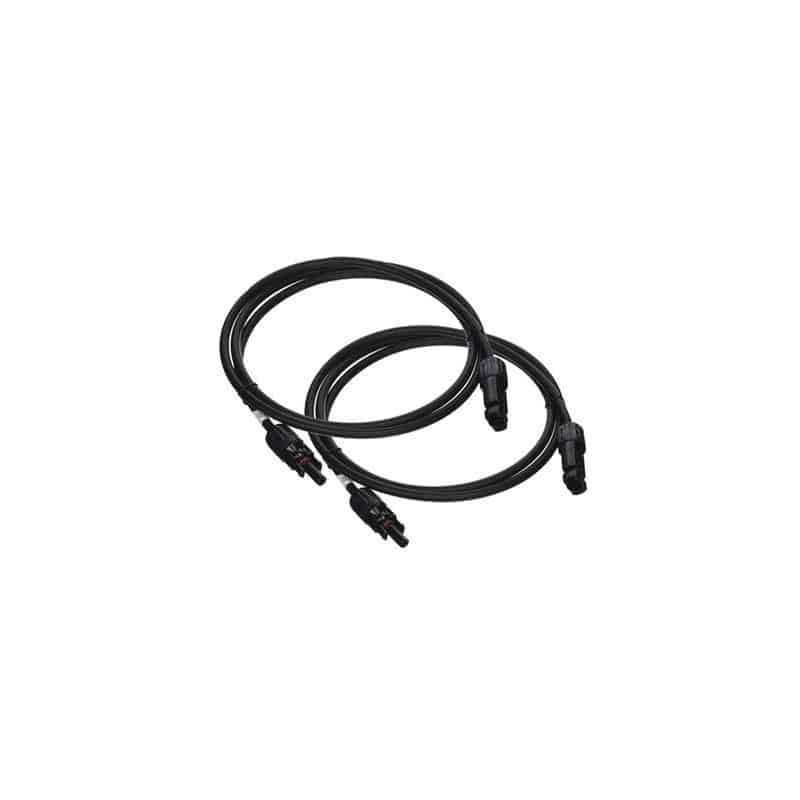Rallonge Câble solaire 2X2m de 4mm2 avec connecteurs MC4 Rallonge Câble solaire 2X2m de 4mm2 avec connecteurs MC4