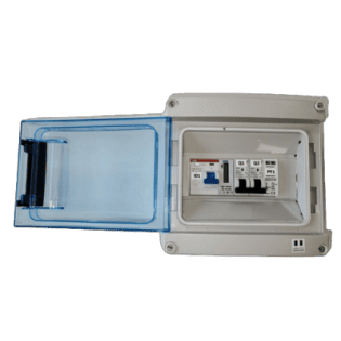 Coffret de protection AC 3kW avec compteur Technideal